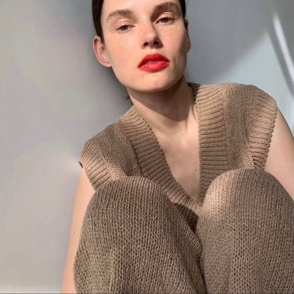 ZARA KNIT SET PANTS TUNIC - Picture 6 of 7